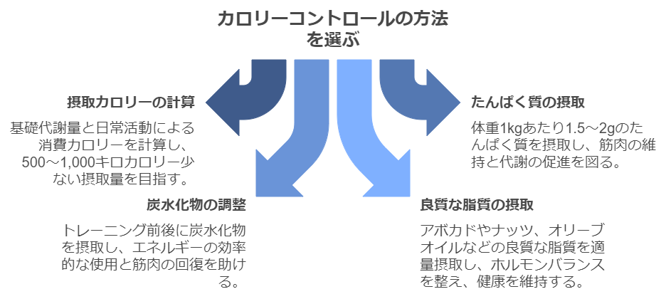 カロリーコントロールの方法